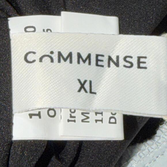 Commense Black Sleeveless Dress with Pleated Hem - XL NWT - Picture 7 of 9